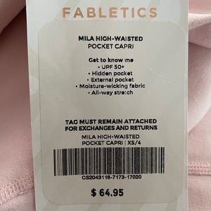 Fabletics Mila High Waisted Capri XS